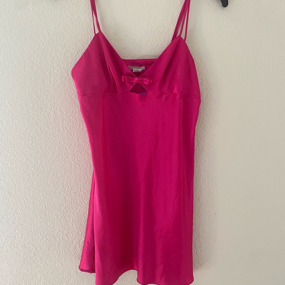 Women's Pink Sleeveless dress